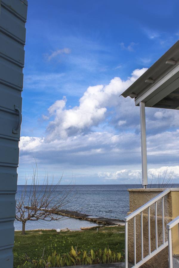 Pelagion II Sea Coral - Beachfront Holiday Home Kypseli Buitenkant foto